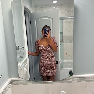 Urban outfitters cheetah dress